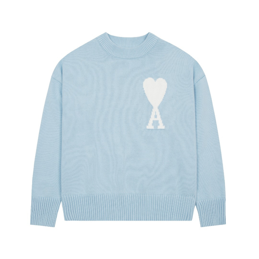 Pull Ami Paris Bleu