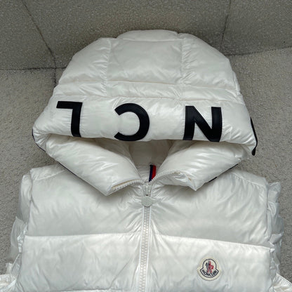 Doudoune Moncler Sans Manche Montreuil Blanche