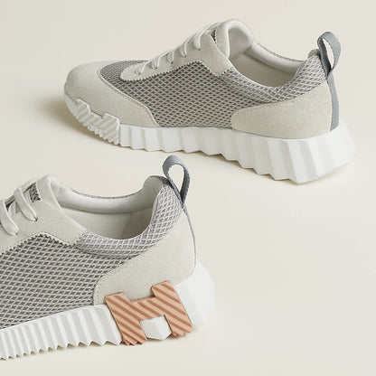 Hermès Bouncing gris Lulea / Blanc
