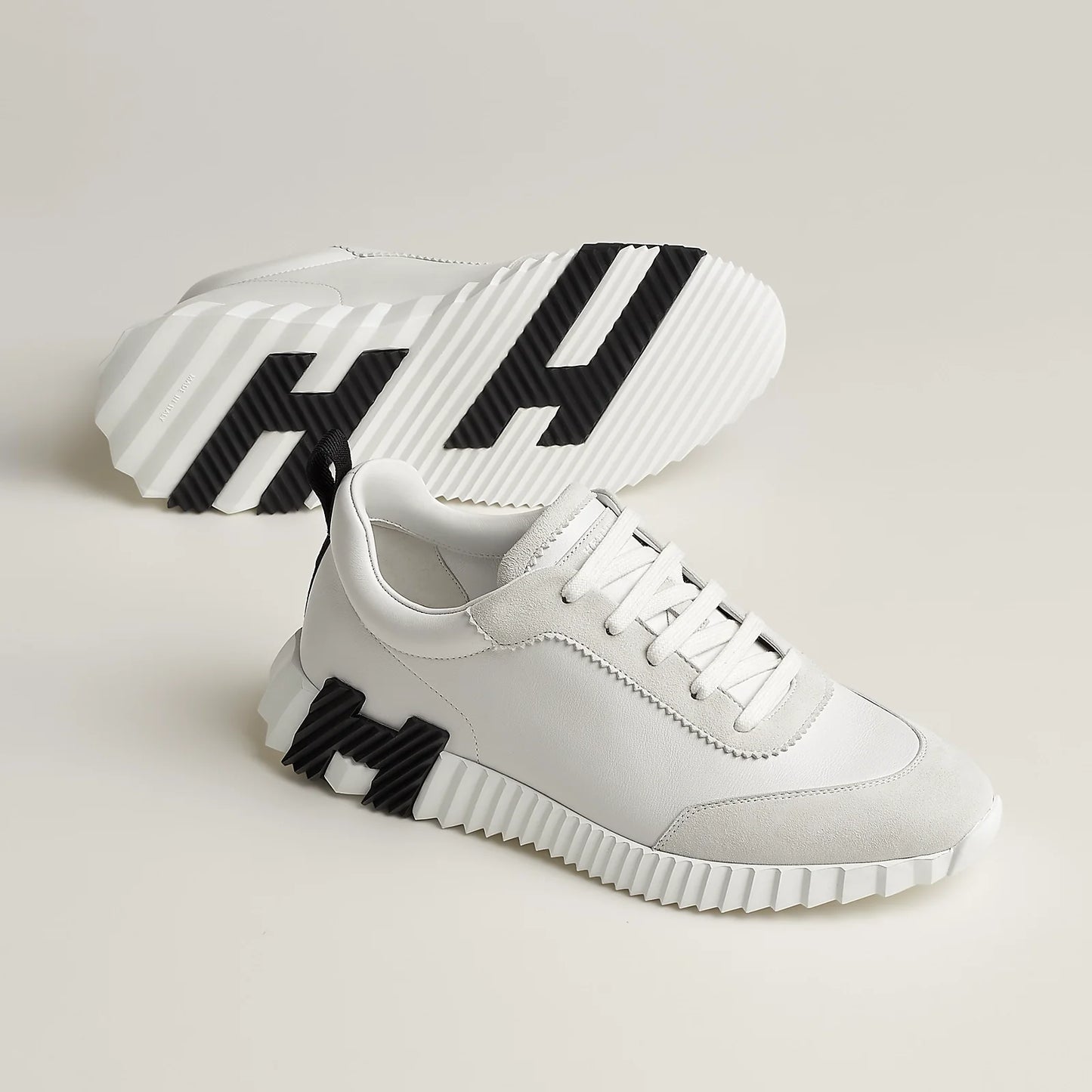 Hermès Bouncing Cuir Blanc