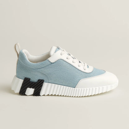 Hermès Bouncing Bleu Clair/Blanc