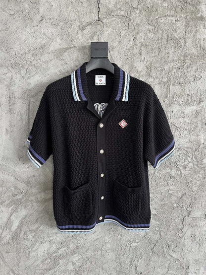 Ensemble Casablanca Cotton Noir/Bleu