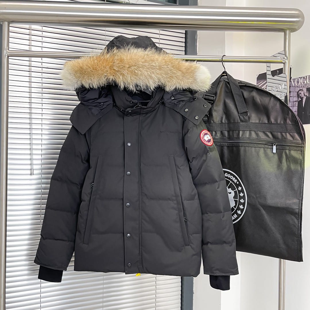 Parka Canada Goose Wyndham Noir Classic Label