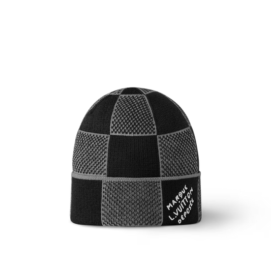 Bonnet LV Damier Heritage Noir