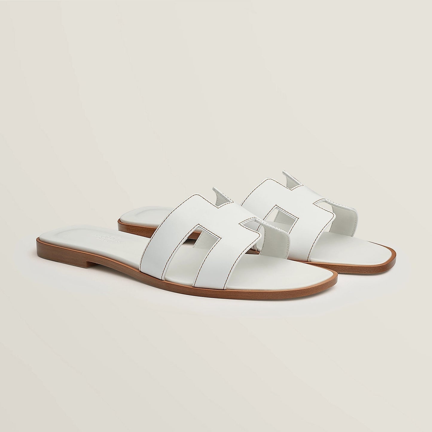 Claquettes Oran Blanche