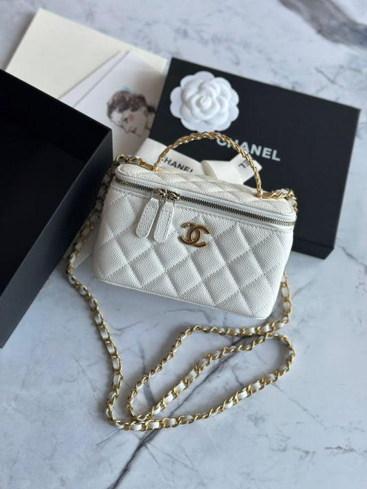 Sac Chanel Sac Chanel Vanity Blanc